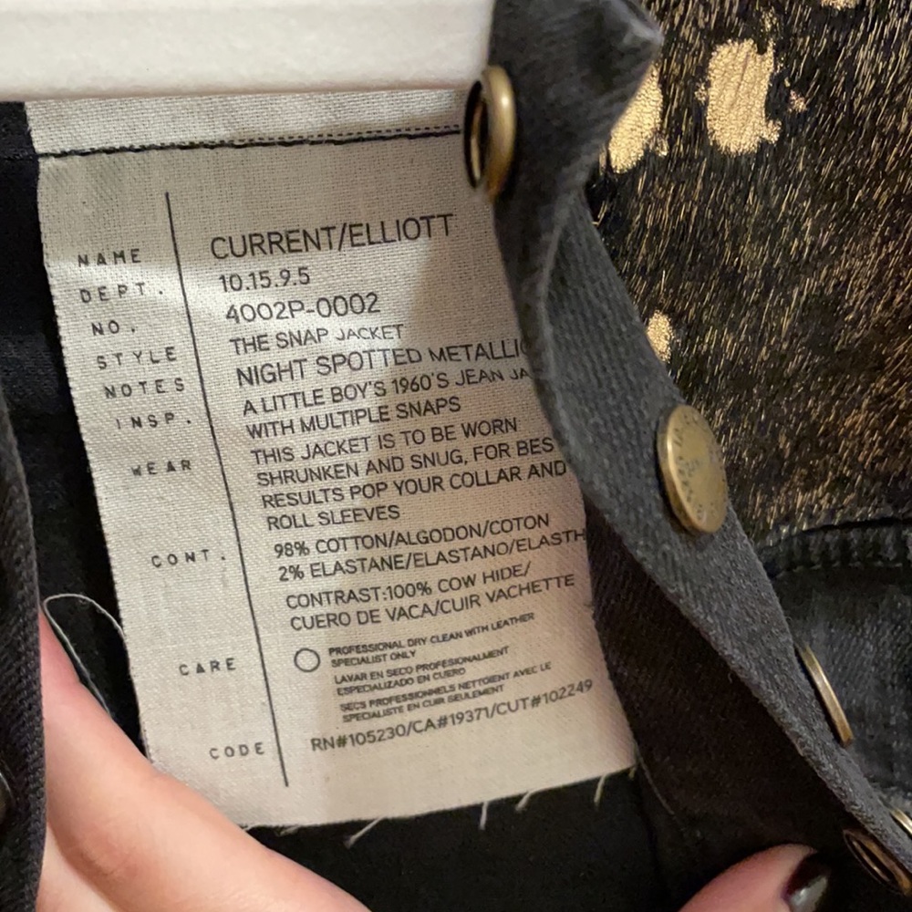 Current Elliot Denim Jacket - image 2